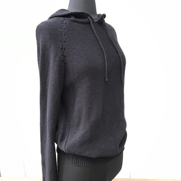 T Alexander Wang Woven Cotton Hoodie Sweater - Picture 5 of 13
